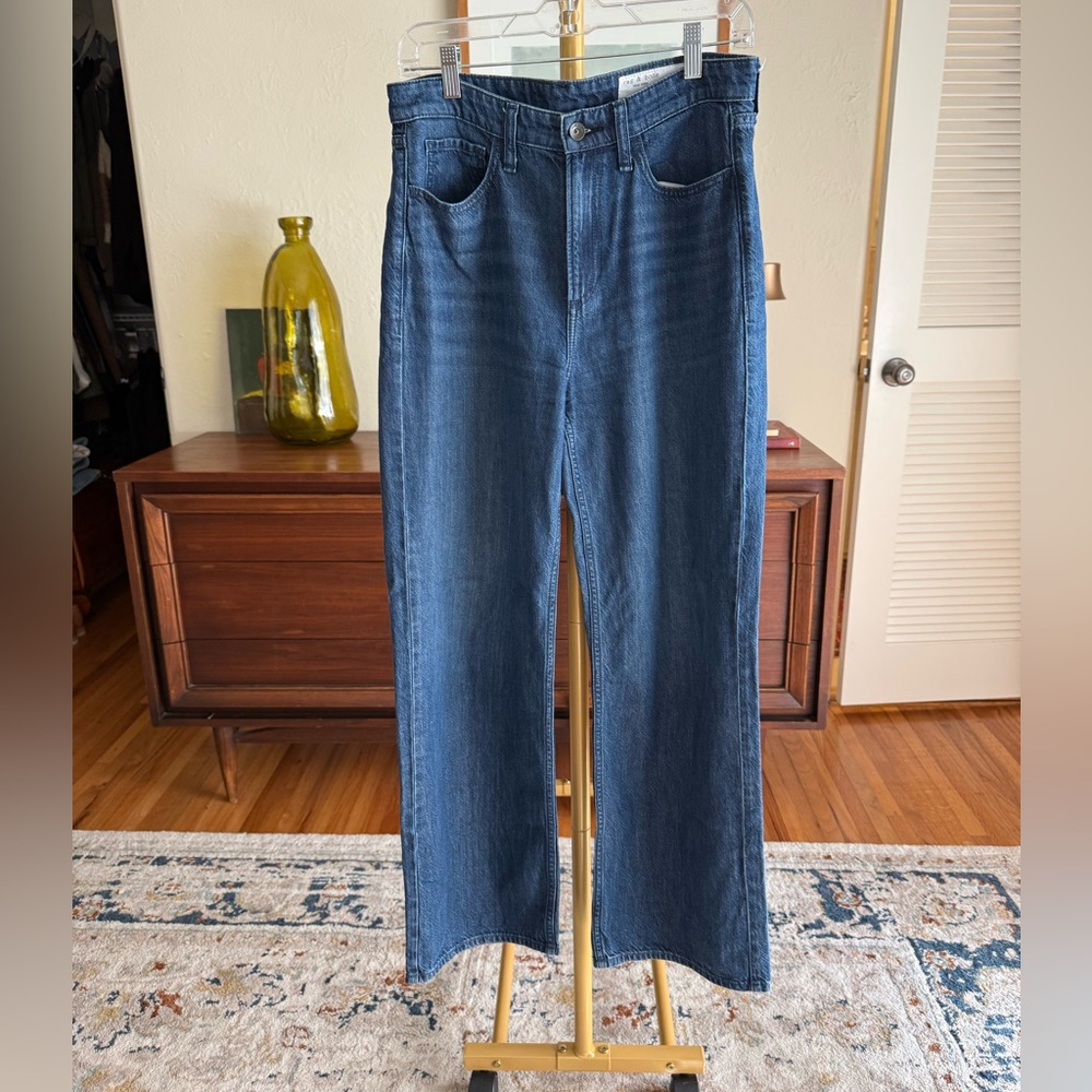 rag & bone Lori mid rise wide leg